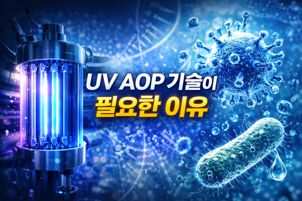 UV AOP 필요한 이유